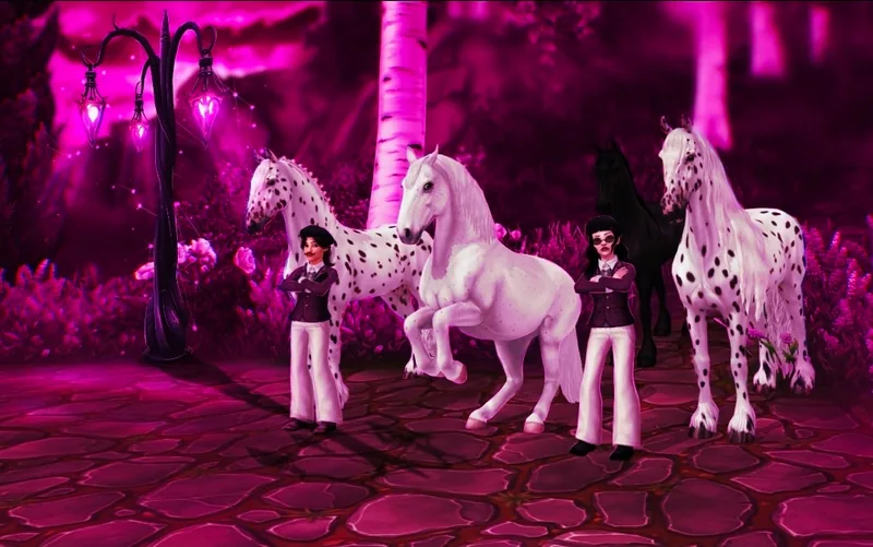 Appaloosa show scene
