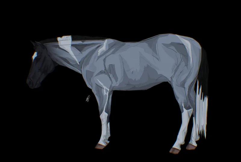 Grey horse reference